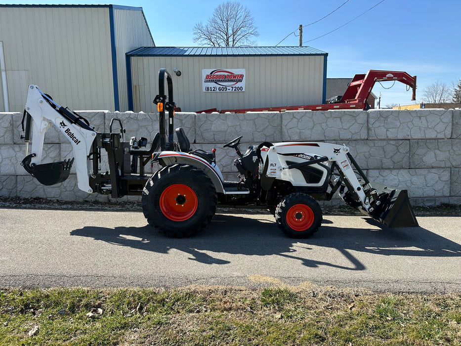 Bobcat CT2025 Compact Tractor w/  FL7 loader and BH76 Backhoe
