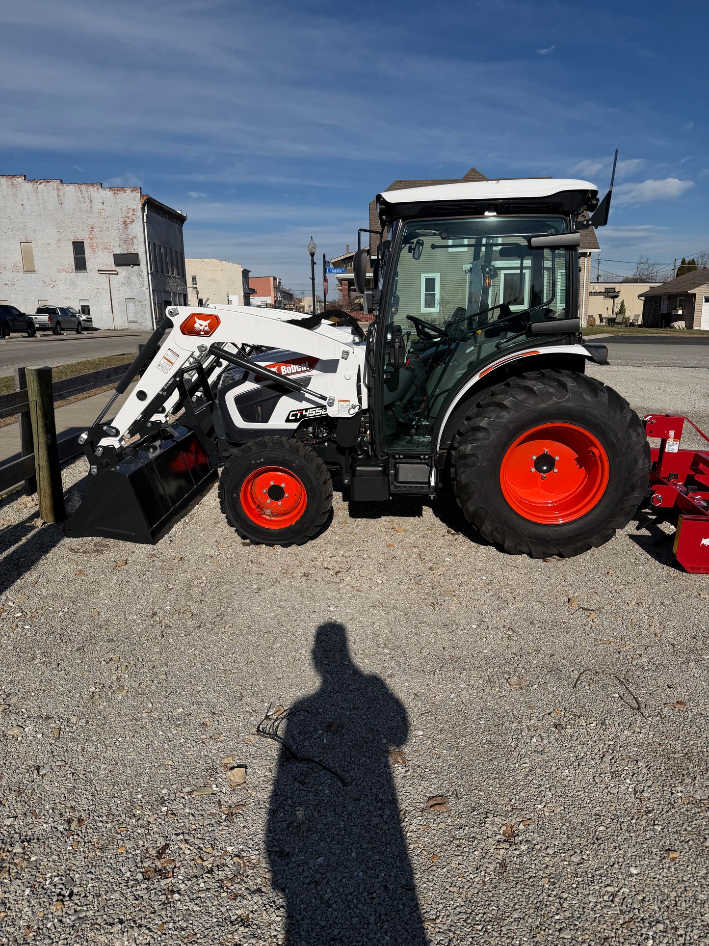 Bobcat CT4558 Compact Tractor w/ FL9-2 Loader Hydrostatic Transmission