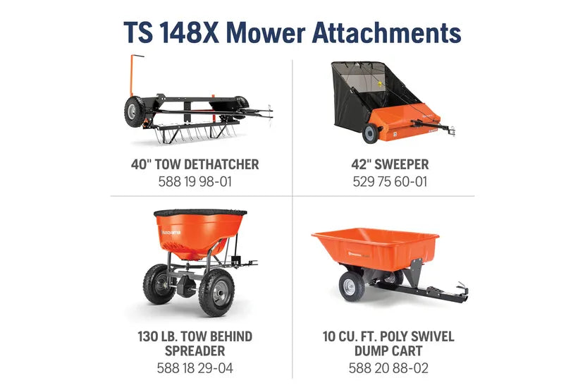 HUSQVARNA TS 242XD Riding mower