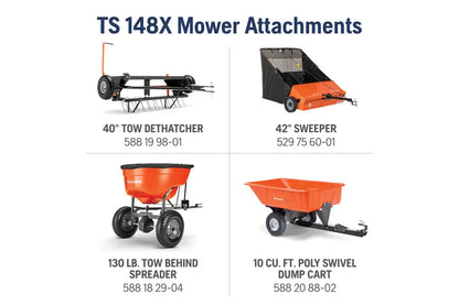 HUSQVARNA TS 242XD Riding mower