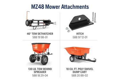 HUSQVARNA MZ48  Zero-Turn Lawn Mower